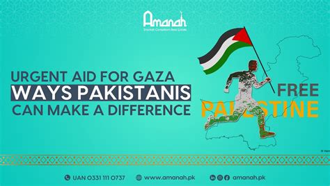 Urgent Donations to Palestine: Ways Pakistanis Can Make a Difference - Amanah.pk