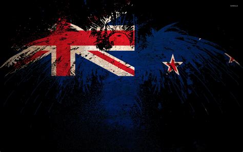 Flag of New Zealand wallpaper - Digital Art wallpapers - #38750