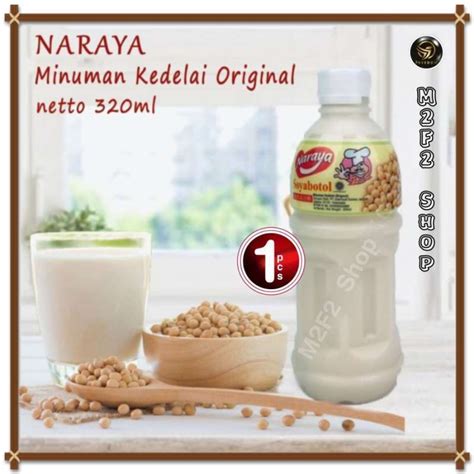 Promo Naraya Minuman Susu Kedelai | Soya Botol Pet - 320 ml (Kemasan Satuan) Diskon 30% di ...