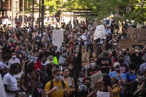 Minnesota protests: Police station catches fire, Trump warns of sending ...