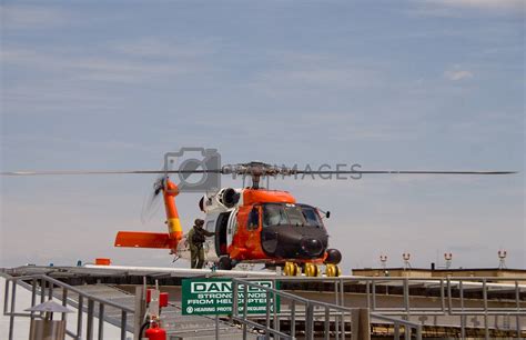 Coast Guard Jayhawk Rescue Helicopter Royalty Free Stock Image | Stock ...