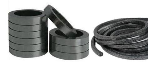 Flexible graphite ring, Valve graphite gaskets for sale