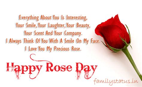 Rose day quotes in english for girlfriend