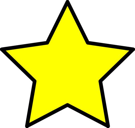 Star Yellow · Free vector graphic on Pixabay