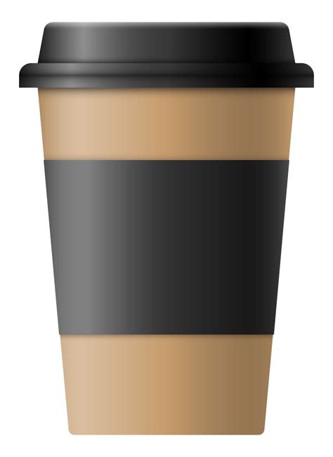 Paper coffee cup 15082038 PNG