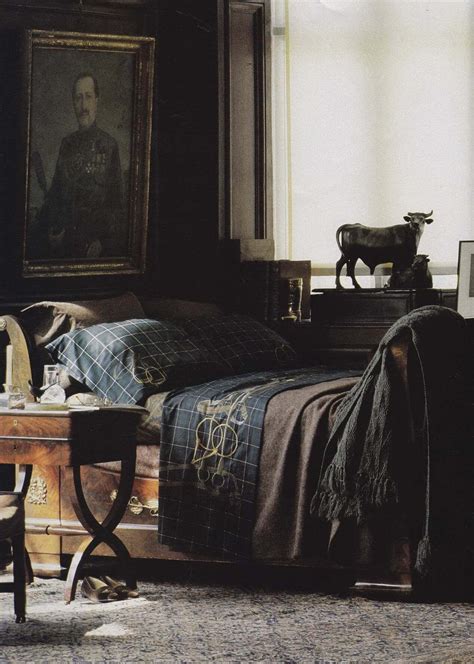 Masculine Bedroom Decor — Gentleman's Gazette | Masculine bedroom decor, Ralph lauren bedroom ...