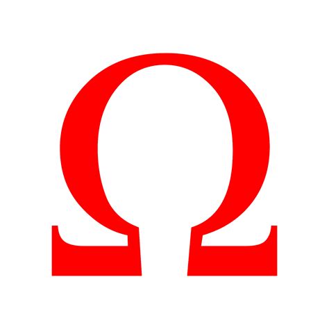 Red Omega Logo