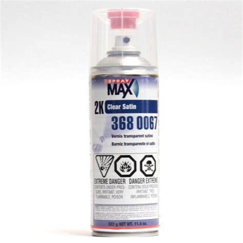 Spray Max Semi Gloss 2K Clear Coat, SPM-3680067 – 66 Auto Color