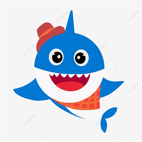 Blue Baby Shark Clipart Hd PNG, Blue Baby Shark Clipart, Baby Shark Clipart, Lovely, Cartoon PNG ...