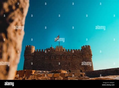 Alexandria citadel in the bay of alexandria, amazingly well kept ...