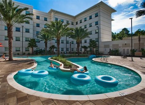 UNF is well known for its on campus lazy river that "swoops" around the ...