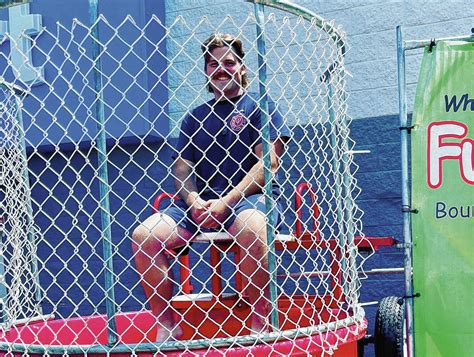 Making a splash: Public safety officers participate in dunk tank ...