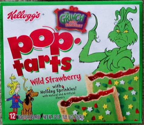 Delicious Grinch-themed Pop-Tarts