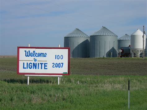 Welcome to Lignite | Lignite, North Dakota I assume the "100… | Flickr