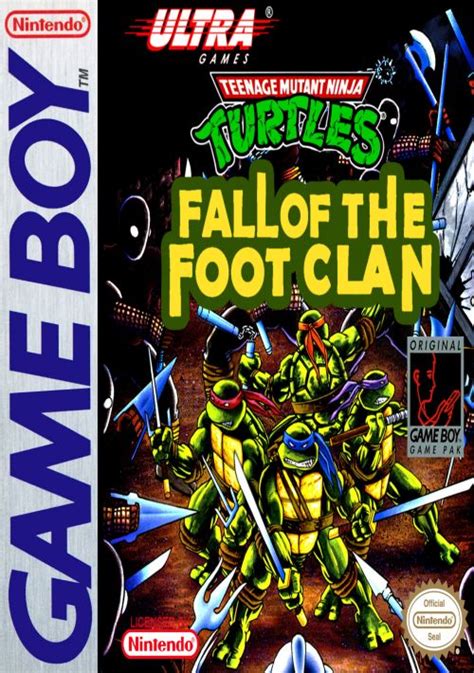 TMNT - Fall of the Foot Clan ROM Download for GB | Gamulator