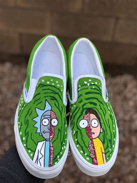 Rick And Morty Slip On Shoes 224 - DESIGN-TREND