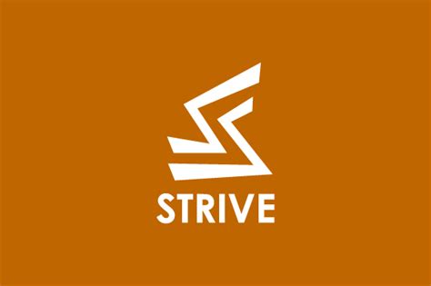 Strive Logo Vector Simple Symbol Graphic by zaqilogo · Creative Fabrica