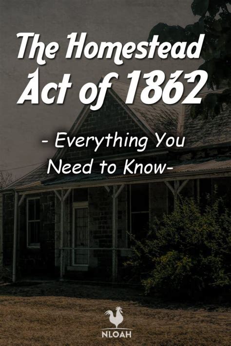 The Homestead Act of 1862 – Everything You Need to Know • New Life On A Homestead | Homestead ...