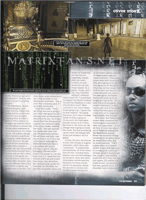 Web First: Enter the Matrix Screenshots!!! - Matrix Fans