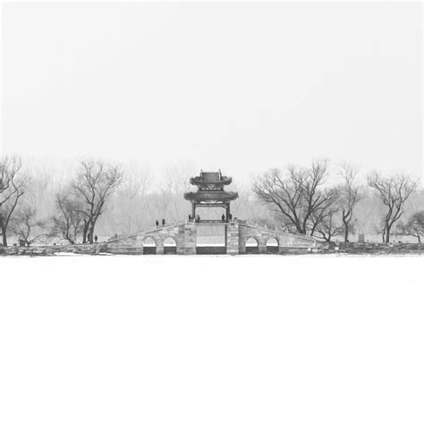 Summer Palace in Winter Coat - Minimalist Photography Awards