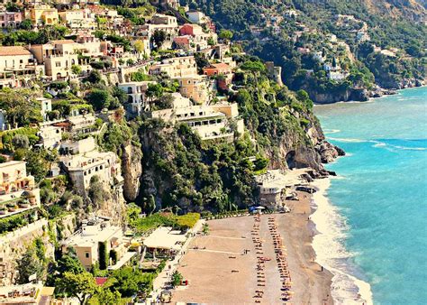 Bird's Eye View of Positano Beach Photograph by Mary Pille - Fine Art America