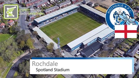 Spotland Stadium Rochdale A.F.C. & Rochdale Hornets 2016 - YouTube