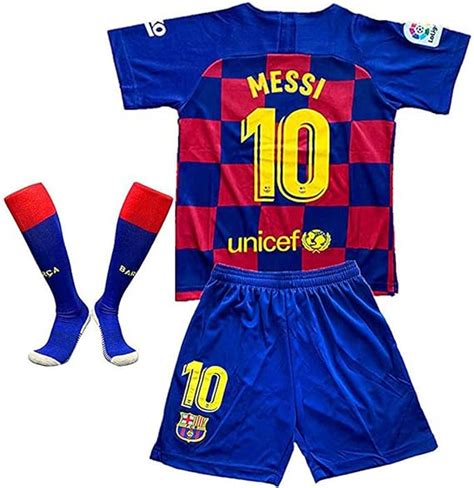 Buy Eternal Classical 2019-2020 Barcelona Lionel Messi Home Soccer Jersey 10 Messi Jersey for ...