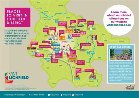 Visit Lichfield Map