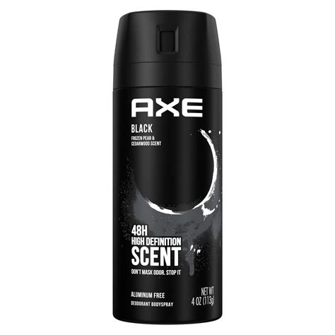 AXE Body Spray Deodorant for Men Black, 4.0 oz - Walmart.com