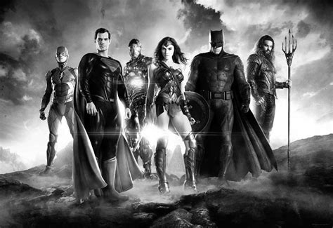 Zack Snyder's Justice League reveals monochrome with Justice is Gray