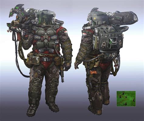 ArtStation - redesign of command and conquer red alert2 : desolator ...