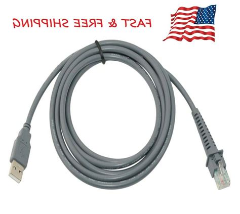 7ft USB A Male to RJ45 Cable