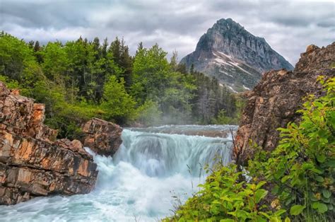 waterfall, Mountain, River, Rocks, Trees, Stream Wallpapers HD ...