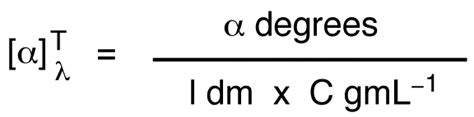 Specific Rotation - Chemistry LibreTexts