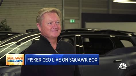 Fisker CEO Henrik Fisker discusses the production debut of the electric Ocean SUV