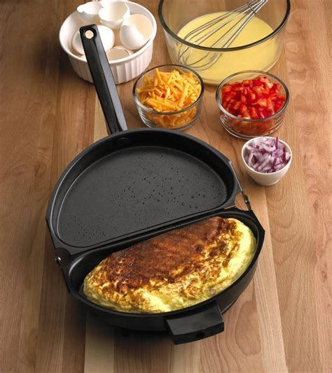 2018 Hot Useful Folding Pot Non stick Omelet Pan Stovetop Cookware With Lid Portable Brand New ...