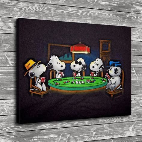 Peanuts Snoopy Dogs 1P Paintings Print on Canvas HD Abstract Canvas Painting Office Wall Art ...