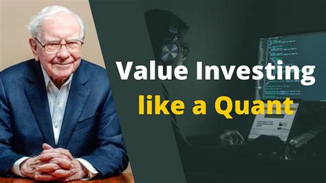 Warren Buffett Value Investing like a Quant || Web Scraping and ...