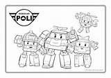 Kleurplaat Robocar Poli  Coloring Pages sketch template