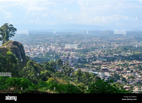 Aerial view of Bamenda, Cameroon Stock Photo, Royalty Free Image ...