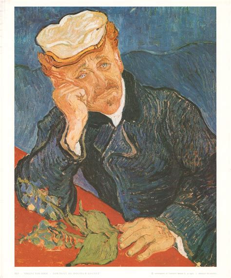 Portrait of Dr. Gachet, 1890 by Vincent Van Gogh - 10 X 12 Inches (Art – Artistica Fine Art