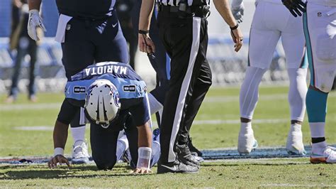 Marcus Mariota injury: Tennessee Titans QB to have MRI on knee - Sports Illustrated