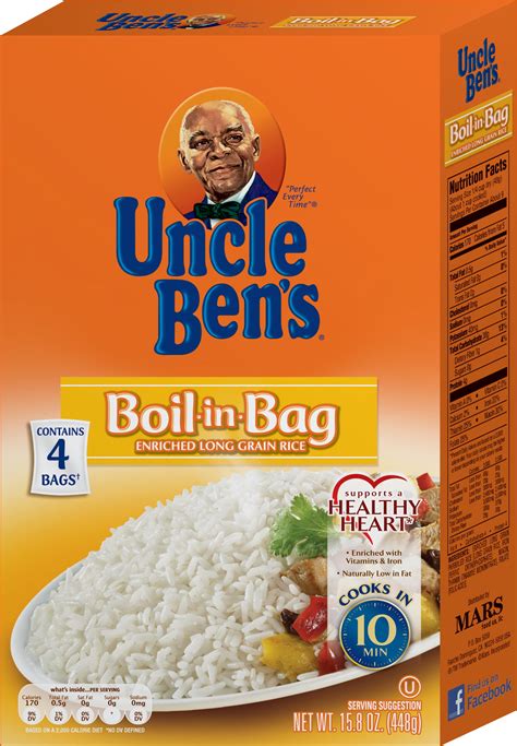 UNCLE BEN'S Boil-in-Bag: White Rice, 15.8oz - Walmart.com