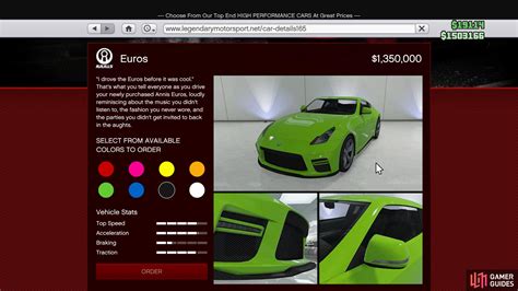 Annis Euros - Vehicles - Los Santos Tuners DLC | Grand Theft Auto V | Gamer Guides®