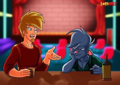 A Conversation and a Drink by LordMarukio on Newgrounds