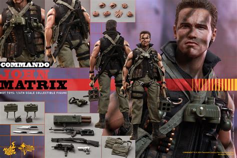 Hot Toys’ Commando: 1/6th scale John Matrix Figure | Plastic and Plush