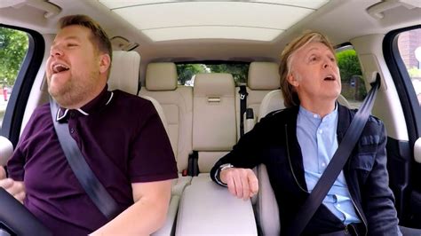 Paul McCartney Joins James Corden in Carpool Karaoke: Watch