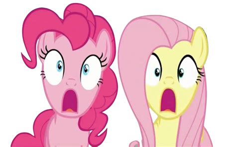 FlutterShy and pinkie pie by DracoAwesomeness on DeviantArt