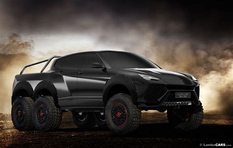 A real king of the roads - The Lamborghini Urus 6x6