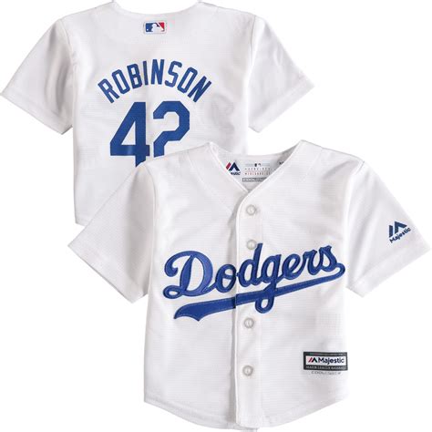 Majestic Jackie Robinson Brooklyn Dodgers Infant White Alternate ...